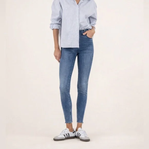 KUT from the Kloth Donna Fab Ab Ankle Skinny Jeans – Size 6 - Picture 2 of 10